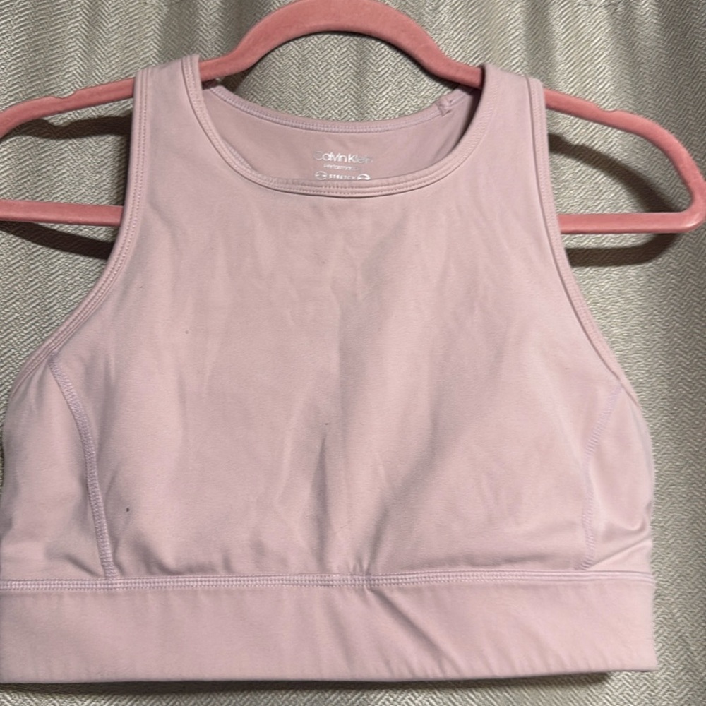 CALVIN KLEIN  Women's Mauve Sports Bra